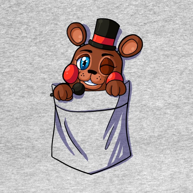 Toy Freddy in my Pocket -ORIGINAL- by TerraTerraCotta